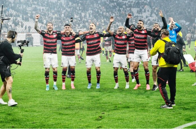 ESPORTE: Flamengo está na final da copa do Brasil e vai enfrentar o Atlético Mineiro.