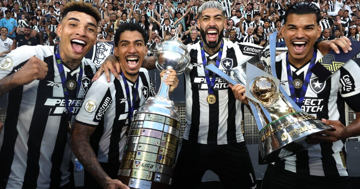 Botafogo se sagrou campeão brasileiro de 2024.