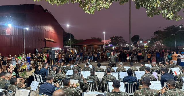 A Banda de Música da 17ª Brigada de Infantaria de Selva apresentará uma cantata de Natal na estrada de ferro, Madeira-Mamoré, neste sábado